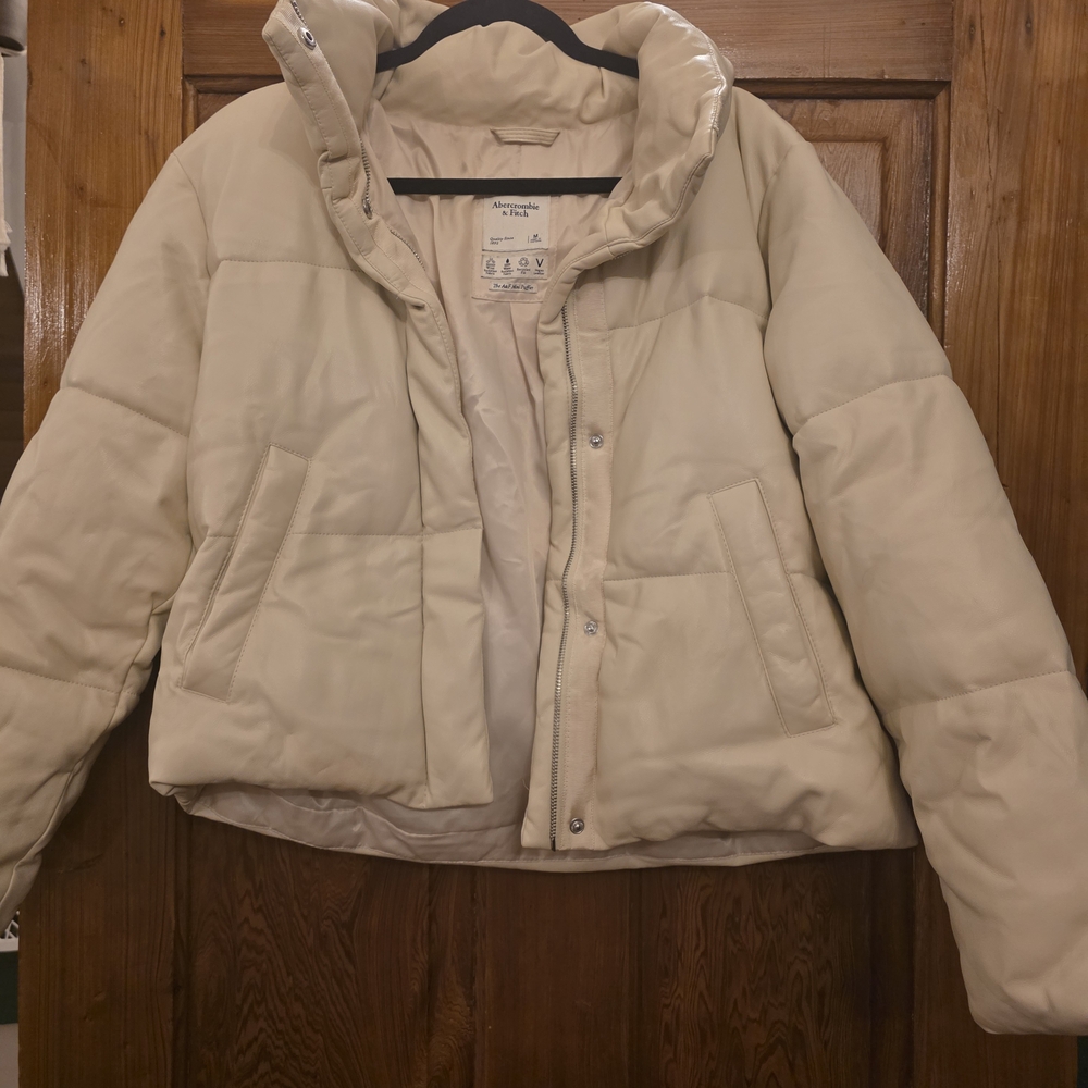Cream Puffer Jacket
